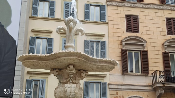 Inaugurazione delle fontane di piazza Farnese a Roma